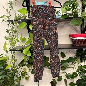 Lululemon Align Leggings Foliage Overlay size 4